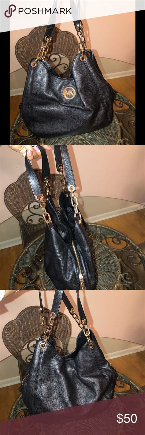 is my michael kors purse real - is Michael Kors real leather.